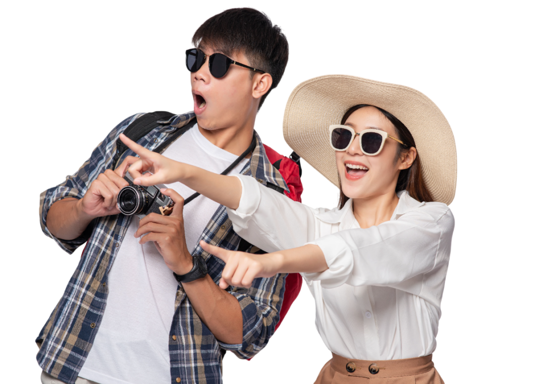 man-woman-dressed-travel-wear-glasses-take-pictures (1)-Photoroom